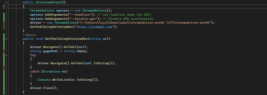 Implement Driver in Your Code